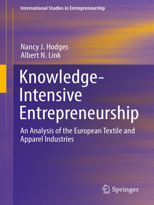 cover image of Knowledge-Intensive Entrepreneurship
